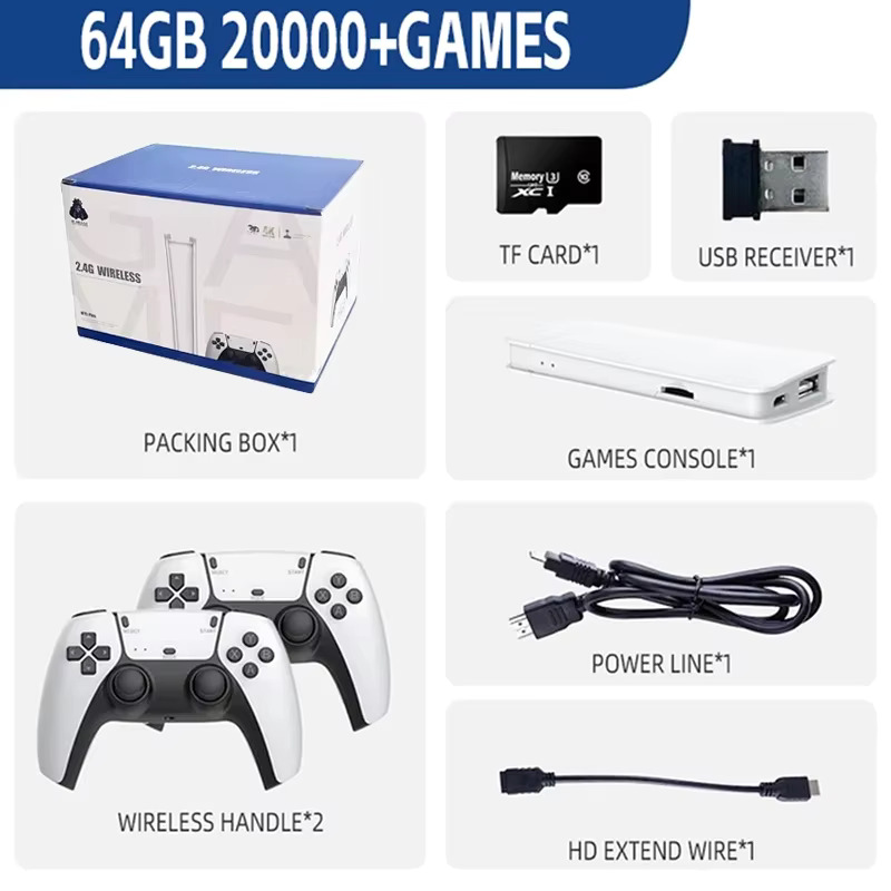 Gaming console white